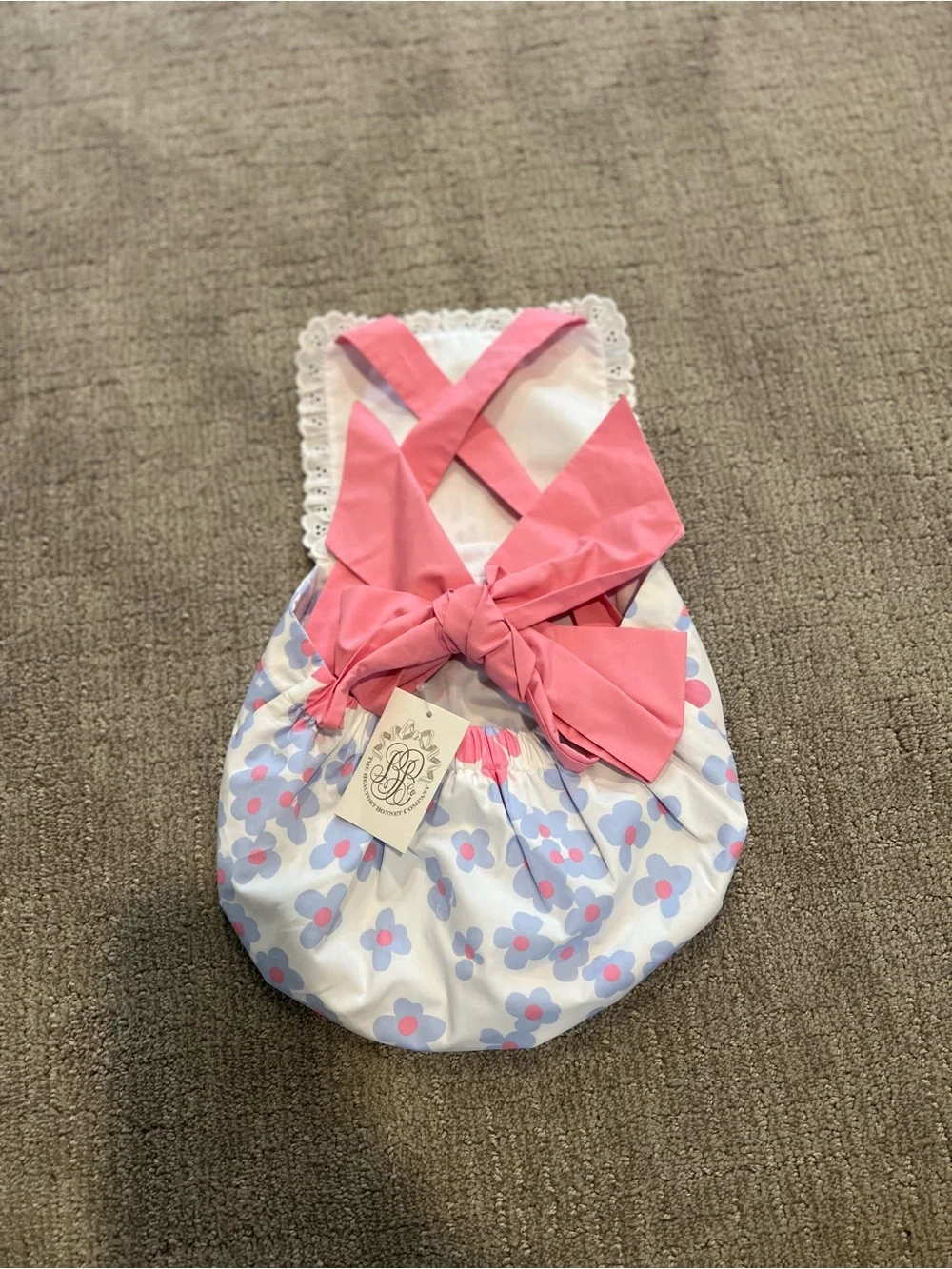 The Beaufort Bonnet Company floral sunsuit. New with tags.